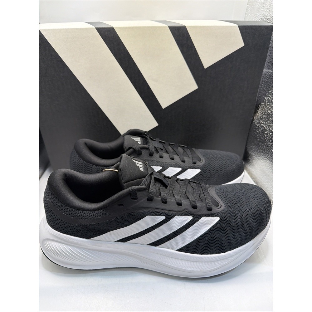 Adidas Response Runner 2 Core Black Athletic Shoes Size Men's7.5, Women's 8.5